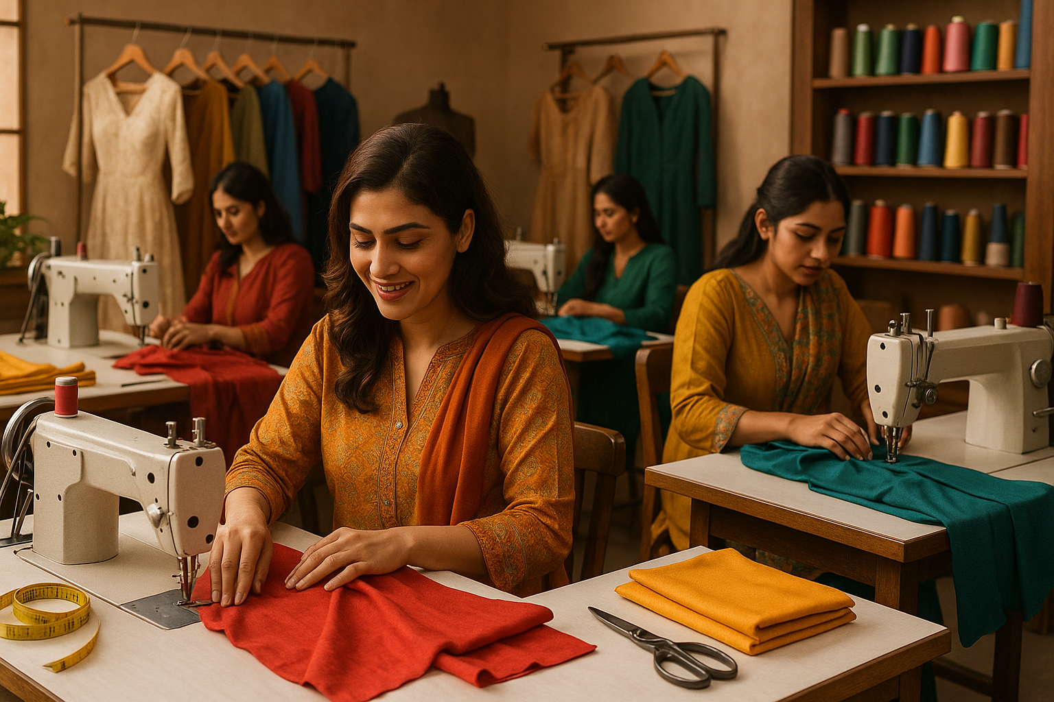 women stitching service