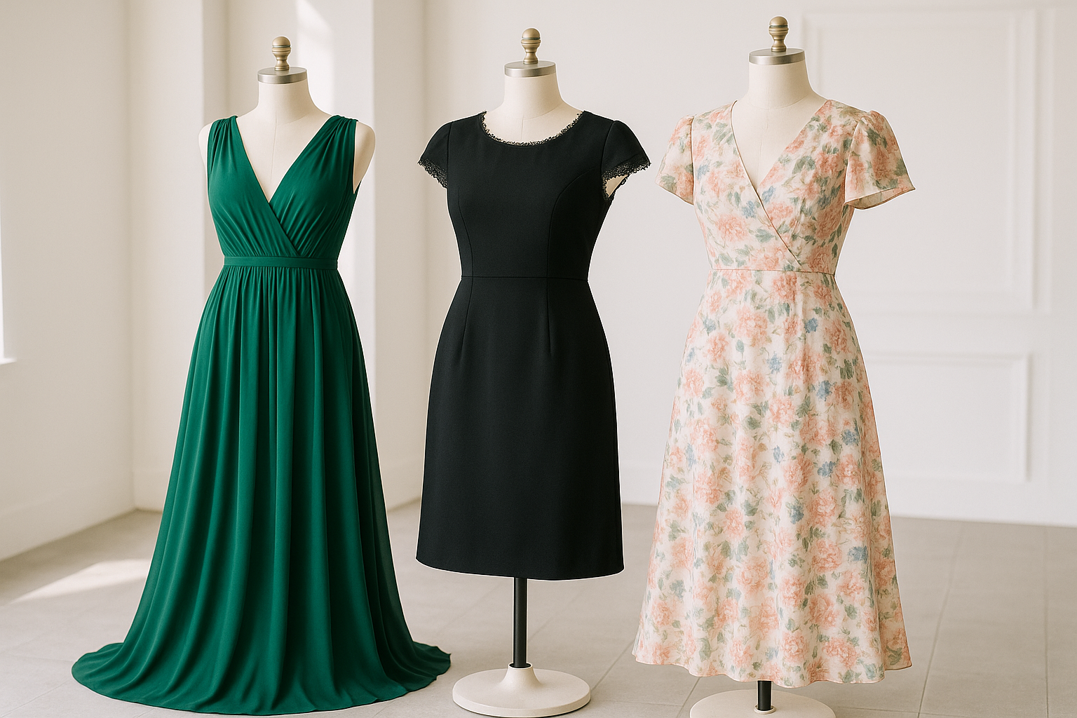 3 Dresses 